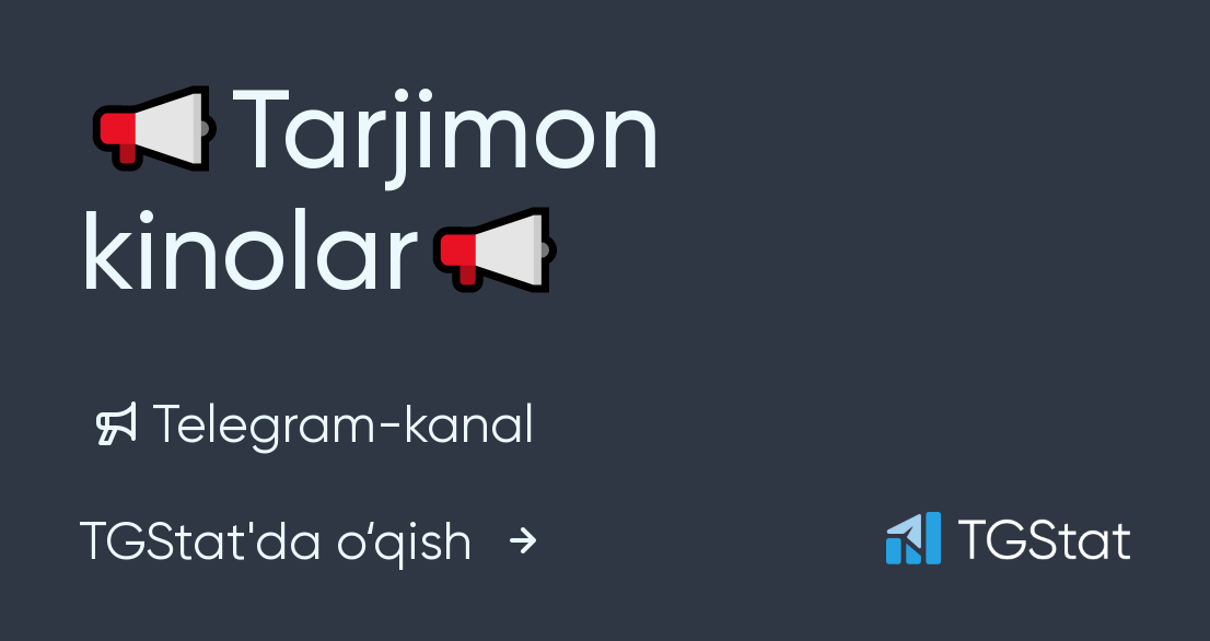 Tarjimon kinolar. Telegram kinolar. Tarjimon.